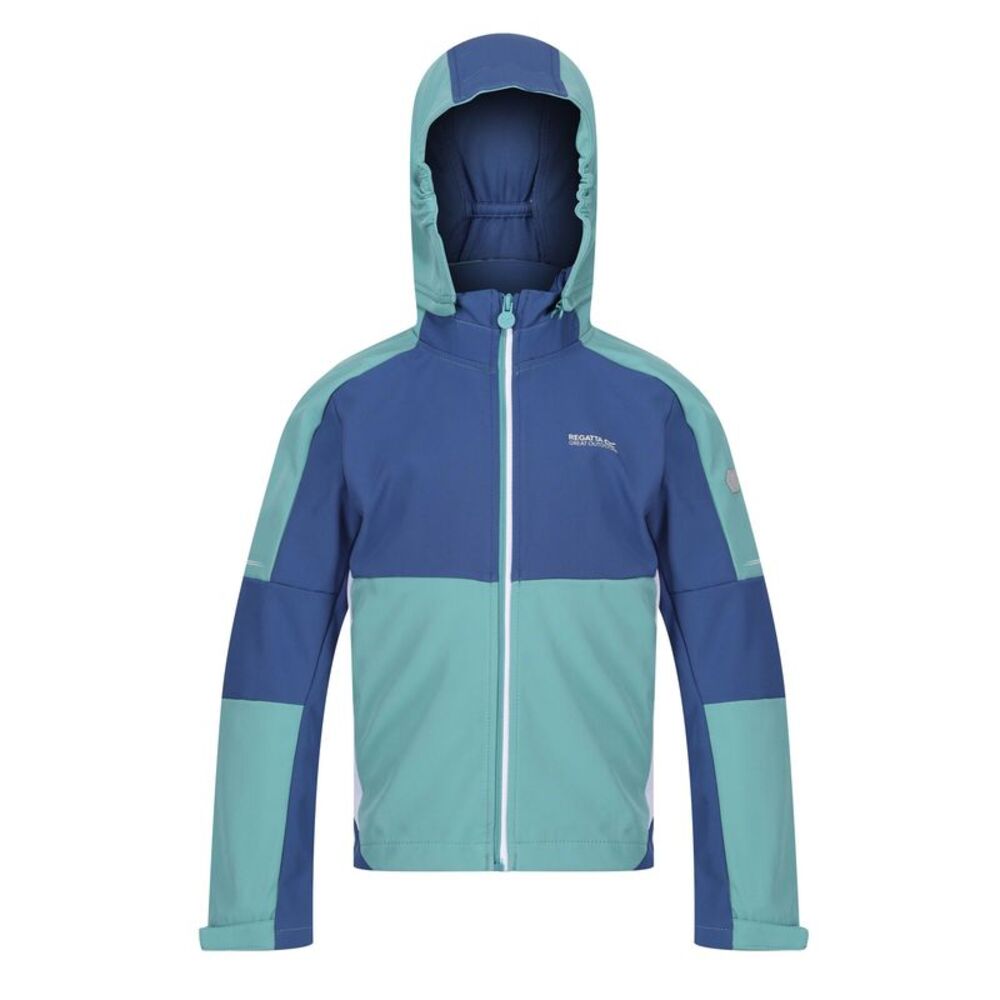 Regatta Childrens/Kids Acidity VI Lightweight Soft Shell Jacket / Bristol Blue/D